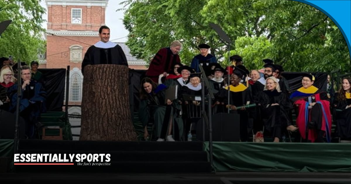 Nervous Roger Federer Receives Honorary Doctorate for 0 Million Philanthropy Work